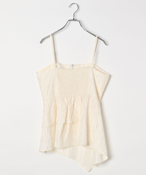 PAGEBOY(ページボーイ)の「アシメJQキャミチュニック(キャミソール・レディース・オフホワイト/ブラック・FREE)」の22枚目の写真