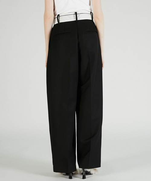 PRANK PROJECT(プランクプロジェクト)の「マーベルトアシメタックパンツ / Marble Asymmetrical Pants(その他パンツ・レディース・グレー/ブラック・38/36)」の10枚目の写真