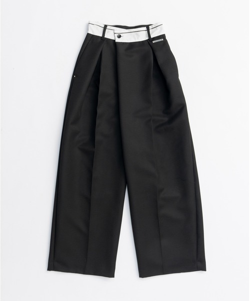 PRANK PROJECT(プランクプロジェクト)の「マーベルトアシメタックパンツ / Marble Asymmetrical Pants(その他パンツ・レディース・グレー/ブラック・38/36)」の16枚目の写真