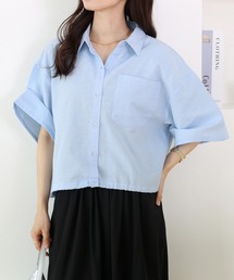 T/Cドロスト半袖シャツ