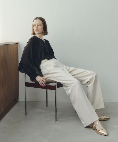 YECCA VECCA(イェッカヴェッカ)の「バックストラップメリージェーンパンプス(パンプス・レディース・ゴールド/ベージュ/ブラック・M/L)」の22枚目の写真