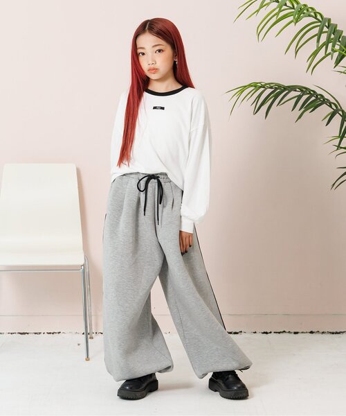 algy（アルジー）の「ボリュームスウェットパンツ（スウェットパンツ・キッズ・グレー/ブラック・SMALL/X-SMALL/XX-SMALL/MEDIUM）」の10枚目の写真