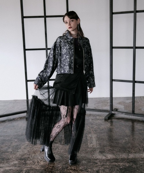 HARE(ハレ)の「ガラソールチャンキーブーツ(HARE)(ブーツ・レディース・ネイビー/ブラック/ブラウン/グレー・LARGE/MEDIUM/SMALL)」の9枚目の写真