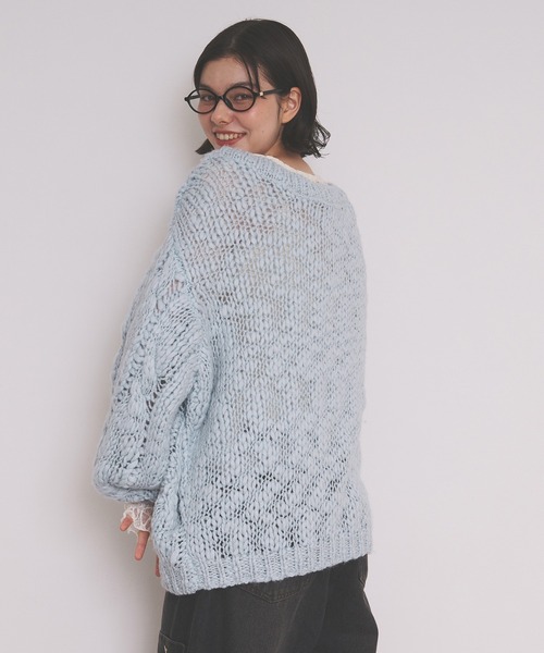 loose volume 2way knit / ルーズボリュームツーウェイニット