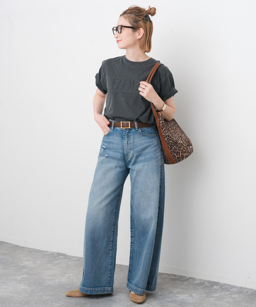 Spick & Span(スピックアンドスパン)の「ATELIER AMBOISE/アトリエ アンボワーズ Hバックルベルト(ベルト・レディース・ベージュ系その他/ブラウン・80)」の13枚目の写真