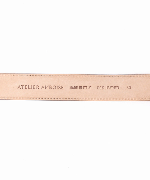 ATELIER AMBOISE/アトリエ アンボワーズ Hバックルベルト