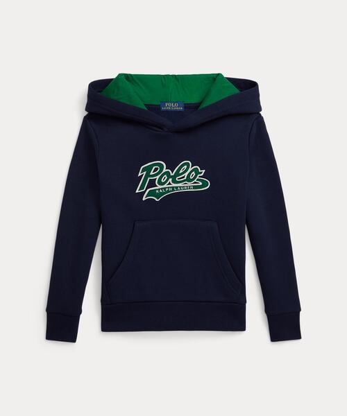 POLO RALPH LAUREN CHILDRENSWEAR(ポロ ラルフ ローレン チルドレンズウェア)の「ロゴ フリース フーディ(パーカー・キッズ・ネイビー系1・7/3/4/6)」の3枚目の写真