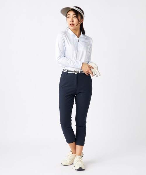 marie claire(マリ・クレール)の「【marie claire/マリ.クレール】レディースストレッチ9分丈パンツ ゴルフ 普段着使い(その他パンツ・レディース・ホワイト/ネイビー・MEDIUM/LARGE/X-LARGE/XX-LARGE/SMALL)」の10枚目の写真