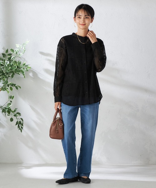 a.v.v(アーヴェヴェ)の「ラメニットパンプス(パンプス・レディース・シルバー/ブラック・24.5/23.5)」の6枚目の写真