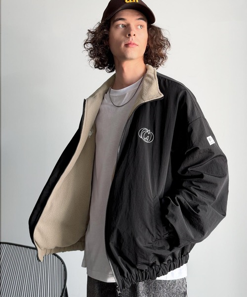 セール】「1着で実質2着分の価値。」ナイロン×ボア 2way リバーシブル