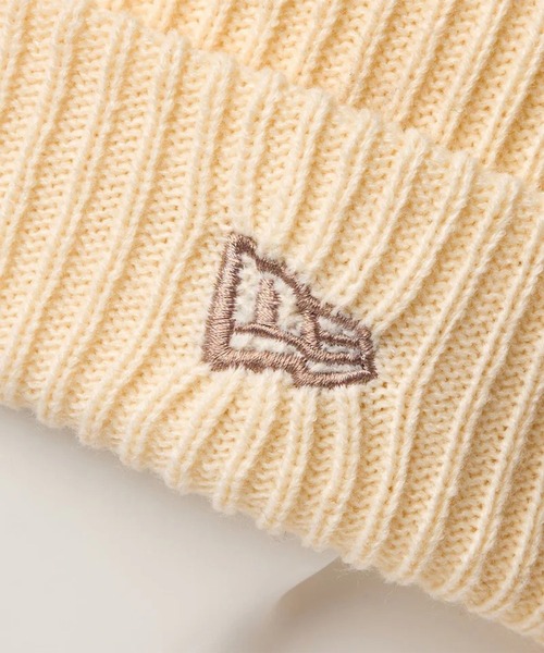 NEW ERA（ニューエラ）の「NEW ERA/ニューエラ Kid's POM PON  RIB 253 キッズ ビーニー ニット帽 14671672/14671673/14671674（ニットキャップ/ビーニー・キッズ・オフホワイト/ブラック/ピンク・ONE）」の8枚目の写真