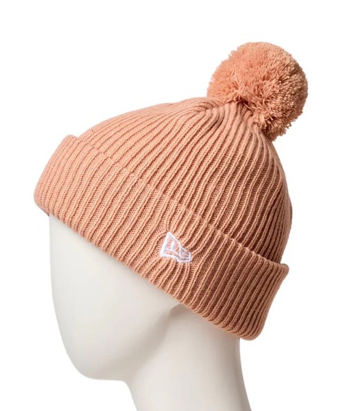 NEW ERA（ニューエラ）の「NEW ERA/ニューエラ Kid's POM PON  RIB 253 キッズ ビーニー ニット帽 14671672/14671673/14671674（ニットキャップ/ビーニー・キッズ・オフホワイト/ブラック/ピンク・ONE）」の15枚目の写真