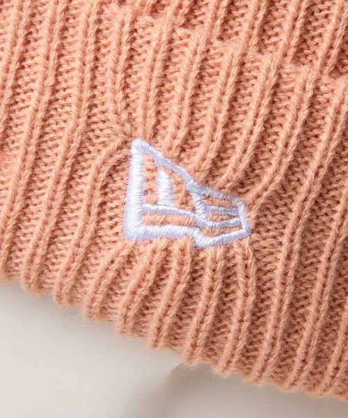 NEW ERA（ニューエラ）の「NEW ERA/ニューエラ Kid's POM PON  RIB 253 キッズ ビーニー ニット帽 14671672/14671673/14671674（ニットキャップ/ビーニー・キッズ・オフホワイト/ブラック/ピンク・ONE）」の18枚目の写真