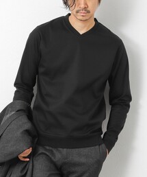 NOLLEY’S | 《ビジカジ対応》シルケットスムースドレスL/S V Tシャツ 25AW(Tシャツ/カットソー)