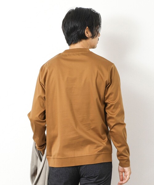 NOLLEY’S(ノーリーズ)の「《ビジカジ対応》シルケットスムースドレスL/S V Tシャツ 25AW(Tシャツ/カットソー・メンズ・チャコールグレー/キャメル/ホワイト/ブルー/ブラック・XL/L/M/S)」の21枚目の写真