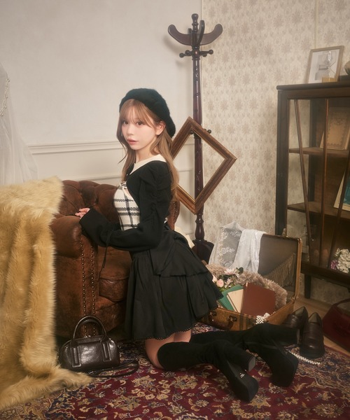 apres jour(アプレジュール)の「バックリボンフレアスカパン(スカート・レディース・ブラック系その他/ブラック・フリー/X-LARGE)」の18枚目の写真