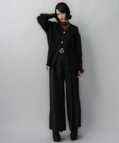 【LADIES】パッチワークカーディガン HARE パッチワークカーディガン(HARE)（カーディガン/ボレロ）｜HARE