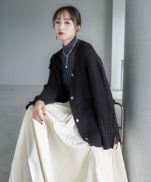 セール】パッチワークカーディガン(HARE)（カーディガン/ボレロ