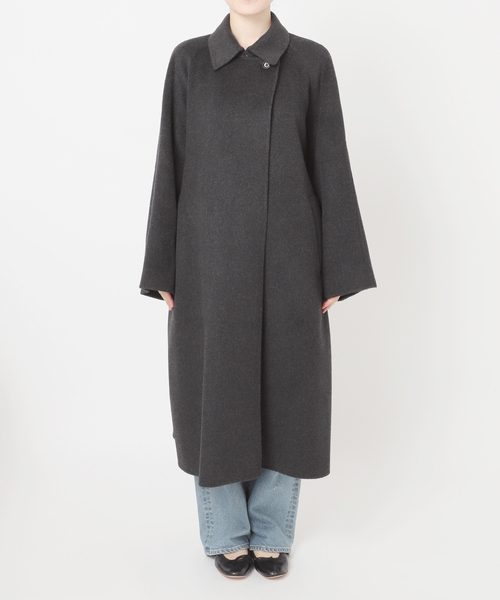 セール】SUPER160'sバルカラーコート（ステンカラーコート