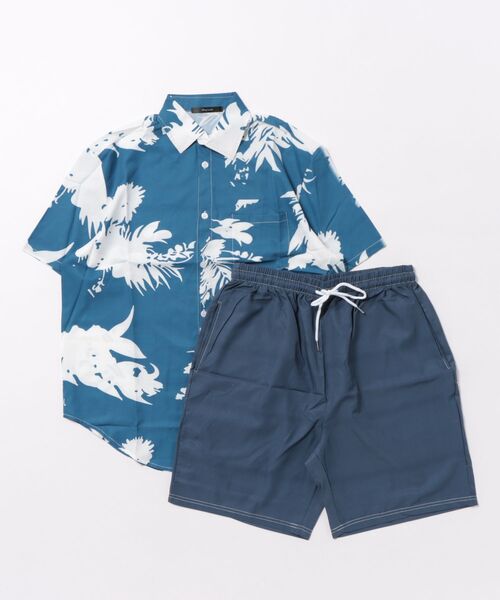 ARCHIVER(アーカイバ)の「【2点セット】アロハシャツ&ショーツ(その他トップス・メンズ・E/D/B/F/C/A・X-LARGE/LARGE/MEDIUM)」の4枚目の写真