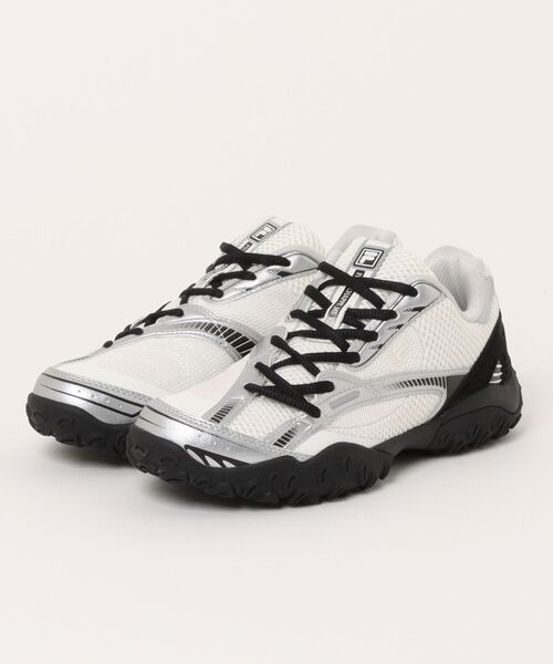 FILA(フィラ)の「FILA フィラ FILA ECHAPPE MS v2 フィラエシャッペエムエスブイ2 1XM02367102 white/black(スニーカー・レディース・ホワイト・24.0cm/25.5cm/25.0cm/24.5cm/23.5cm/23.0cm/26.0cm)」の1枚目の写真