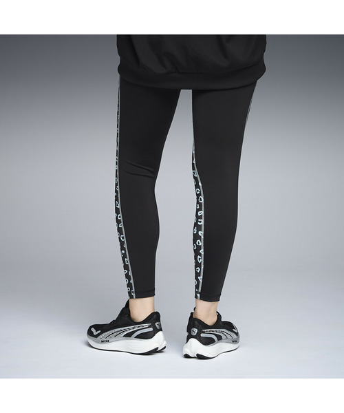 PUMA（プーマ）の「PUMA プーマ ウィメンズ トレーニング トレイン エッジ AOP タイツ TRN EDGE AOP（レギンス/スパッツ・レディース・ブラック/ライラック・X-LARGE/SMALL/MEDIUM/LARGE）」の5枚目の写真