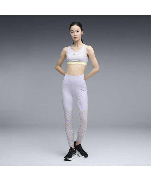 PUMA（プーマ）の「PUMA プーマ ウィメンズ トレーニング トレイン エッジ AOP タイツ TRN EDGE AOP（レギンス/スパッツ・レディース・ブラック/ライラック・X-LARGE/SMALL/MEDIUM/LARGE）」の13枚目の写真