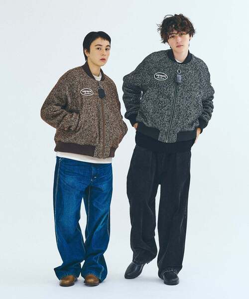 417 EDIFICE(フォーワンセブンエディフィス)の「VANSON × 417 TWEED TEAM ジャケット(その他アウター・メンズ・ブラック/ブラウン・LARGE/MEDIUM)」の4枚目の写真