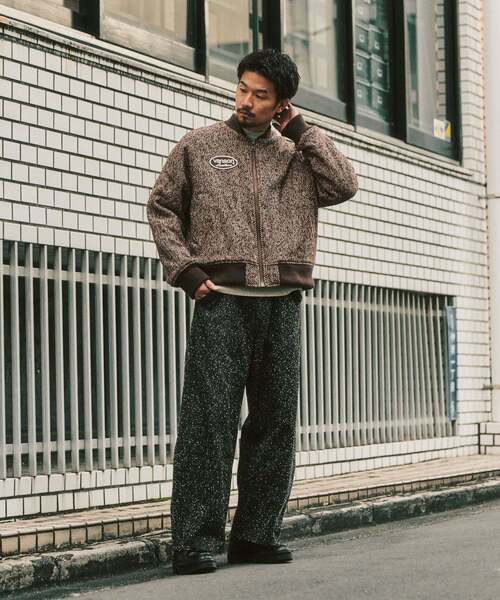 417 EDIFICE(フォーワンセブンエディフィス)の「VANSON × 417 TWEED TEAM ジャケット(その他アウター・メンズ・ブラック/ブラウン・LARGE/MEDIUM)」の6枚目の写真