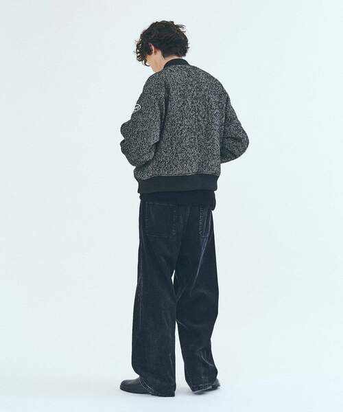 417 EDIFICE(フォーワンセブンエディフィス)の「VANSON × 417 TWEED TEAM ジャケット(その他アウター・メンズ・ブラック/ブラウン・LARGE/MEDIUM)」の22枚目の写真