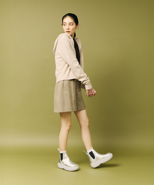 SHAKA(シャカ)の「SHAKA 厚底 サイドゴアブーツ CHELSEA BOOTIE EVOL CHUNKY(ブーツ・レディース・シルバー/ワイン系/ブラック・23/24/25)」の5枚目の写真