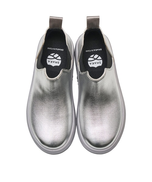 SHAKA(シャカ)の「SHAKA 厚底 サイドゴアブーツ CHELSEA BOOTIE EVOL CHUNKY(ブーツ・レディース・シルバー/ワイン系/ブラック・23/24/25)」の7枚目の写真