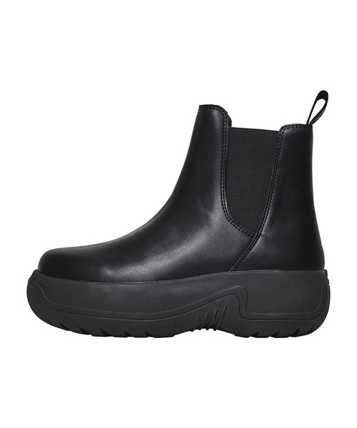 SHAKA(シャカ)の「SHAKA 厚底 サイドゴアブーツ CHELSEA BOOTIE EVOL CHUNKY(ブーツ・レディース・シルバー/ワイン系/ブラック・23/24/25)」の14枚目の写真