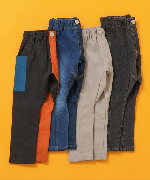 BREEZE(ブリーズ)の「【らくらくストレッチ】サイドポケットパンツ_ジュニア対応(その他パンツ・キッズ・キナリ/その他11/その他12/ブラック・150/130/140/120/110/100/90)」の10枚目の写真