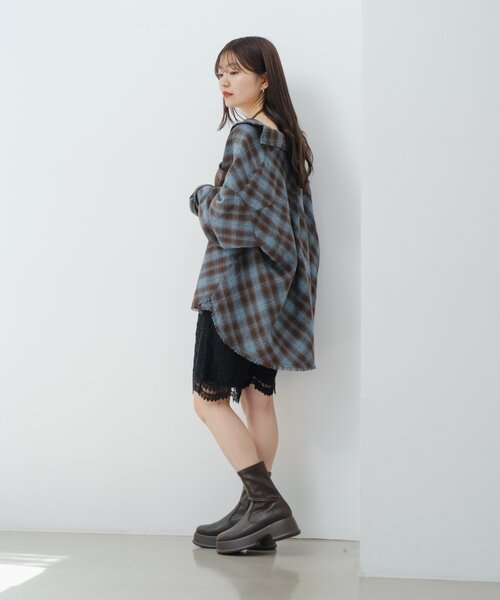 Kastane(カスタネ)の「レースバイカーパンツ(その他パンツ・レディース・ブラック/オフホワイト・FREE)」の21枚目の写真