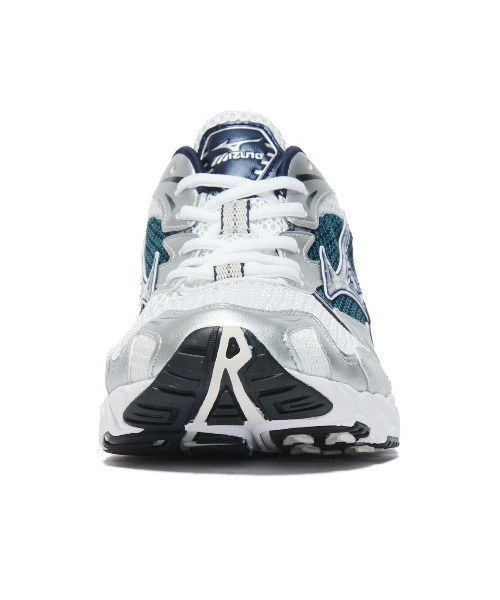 MIZUNO(ミズノ )の「MIZUNO WAVE RIDER 10(ミズノ ウエーブライダー 10)(スニーカー・メンズ・ホワイト系1/ホワイト系2/ホワイト系・26cm/26.5cm/27cm/27.5cm/28cm/28.5cm/29cm/24cm/24.5cm/25cm/25.5cm/30cm/23cm/23.5cm)」の9枚目の写真