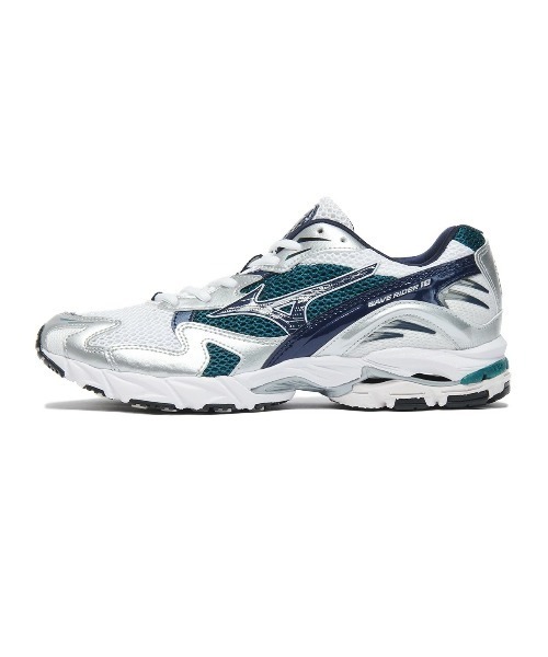 MIZUNO(ミズノ )の「MIZUNO WAVE RIDER 10(ミズノ ウエーブライダー 10)(スニーカー・メンズ・ホワイト系1/ホワイト系2/ホワイト系・26cm/26.5cm/27cm/27.5cm/28cm/28.5cm/29cm/24cm/24.5cm/25cm/25.5cm/30cm/23cm/23.5cm)」の5枚目の写真