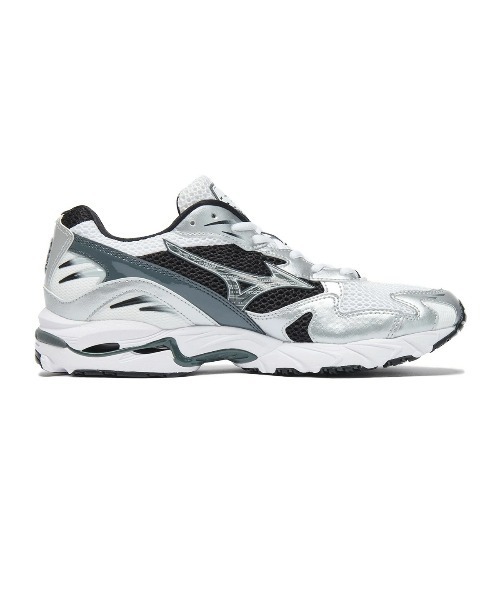 MIZUNO(ミズノ )の「MIZUNO WAVE RIDER 10(ミズノ ウエーブライダー 10)(スニーカー・メンズ・ホワイト系1/ホワイト系2/ホワイト系・26cm/26.5cm/27cm/27.5cm/28cm/28.5cm/29cm/24cm/24.5cm/25cm/25.5cm/30cm/23cm/23.5cm)」の13枚目の写真