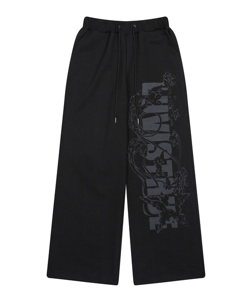 LUVISTRUE(ラヴイズトゥルー)の「GT LOGO SWEATPANTS(スウェットパンツ・レディース・ホワイト/ブラック・FREE)」の11枚目の写真