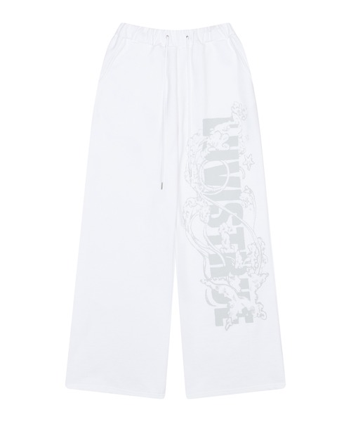 LUVISTRUE(ラヴイズトゥルー)の「GT LOGO SWEATPANTS(スウェットパンツ・レディース・ホワイト/ブラック・FREE)」の13枚目の写真