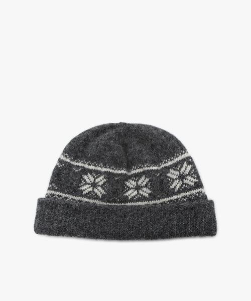 agnes b.（アニエスベー）の「キッズ ニットキャップ（ニットキャップ/ビーニー・キッズ・グレー系その他・1/2）」の2枚目の写真