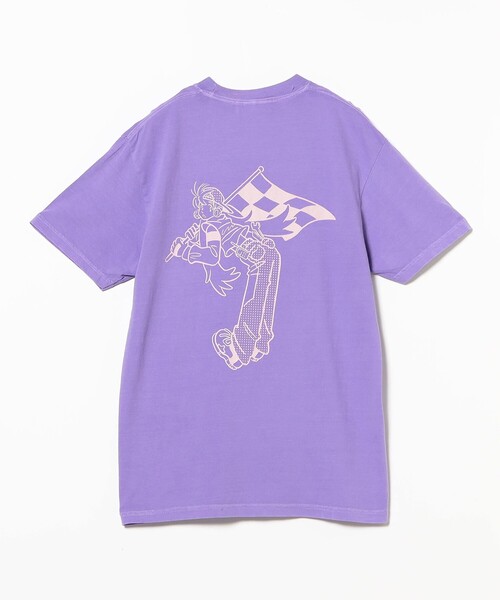 TOKYO CULTUART by BEAMS(トウキョウカルチャートバイビームス)の「Shiho So / Mechanic Queen Tee(Tシャツ/カットソー・レディース・ホワイト系その他6/バイオレット・SMALL/MEDIUM/LARGE/X-LARGE)」の2枚目の写真