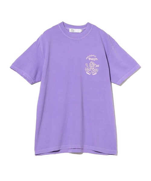 TOKYO CULTUART by BEAMS(トウキョウカルチャートバイビームス)の「Shiho So / Mechanic Queen Tee(Tシャツ/カットソー・レディース・ホワイト系その他6/バイオレット・SMALL/MEDIUM/LARGE/X-LARGE)」の6枚目の写真