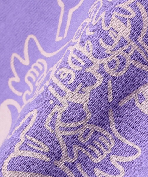 TOKYO CULTUART by BEAMS(トウキョウカルチャートバイビームス)の「Shiho So / Mechanic Queen Tee(Tシャツ/カットソー・レディース・ホワイト系その他6/バイオレット・SMALL/MEDIUM/LARGE/X-LARGE)」の8枚目の写真