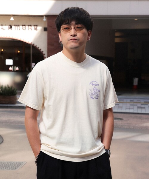 TOKYO CULTUART by BEAMS(トウキョウカルチャートバイビームス)の「Shiho So / Mechanic Queen Tee(Tシャツ/カットソー・レディース・ホワイト系その他6/バイオレット・SMALL/MEDIUM/LARGE/X-LARGE)」の10枚目の写真