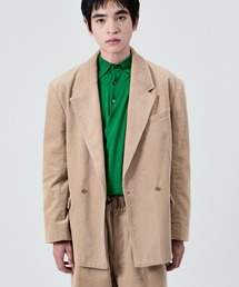 アダムエロペ　ジャケット ADAM ET ROPE' ジャケット ノーカラージャケット 「Chambrer