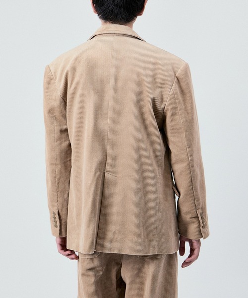 M TO R（ムウトアール）の「2WAY CORDUROY W JACKET UNISEX (SETUP対応)（テーラードジャケット・レディース・ベージュ/ネイビー/ダークブラウン・38/40/42）」の12枚目の写真