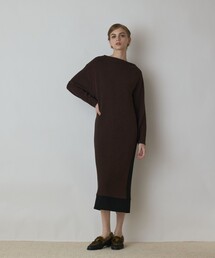 バイカラーラインドレス（ワンピース）｜GRACE CLASS（グレースクラス