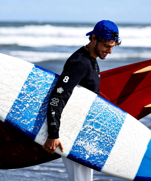 muta marine（ムータ・マリン）の「muta MARINE/ムータ マリン/別注Sleeve Print LS Tee（Tシャツ/カットソー・メンズ・ホワイト/ブラック・M/L/XL）」の21枚目の写真