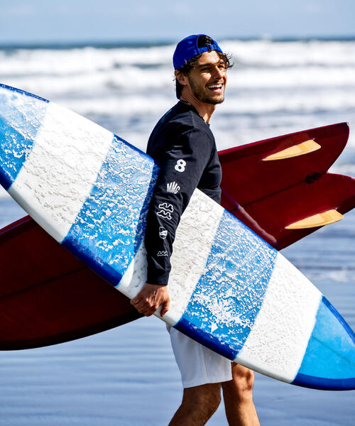 muta MARINE/ムータ マリン/別注Sleeve Print LS Tee（Tシャツ